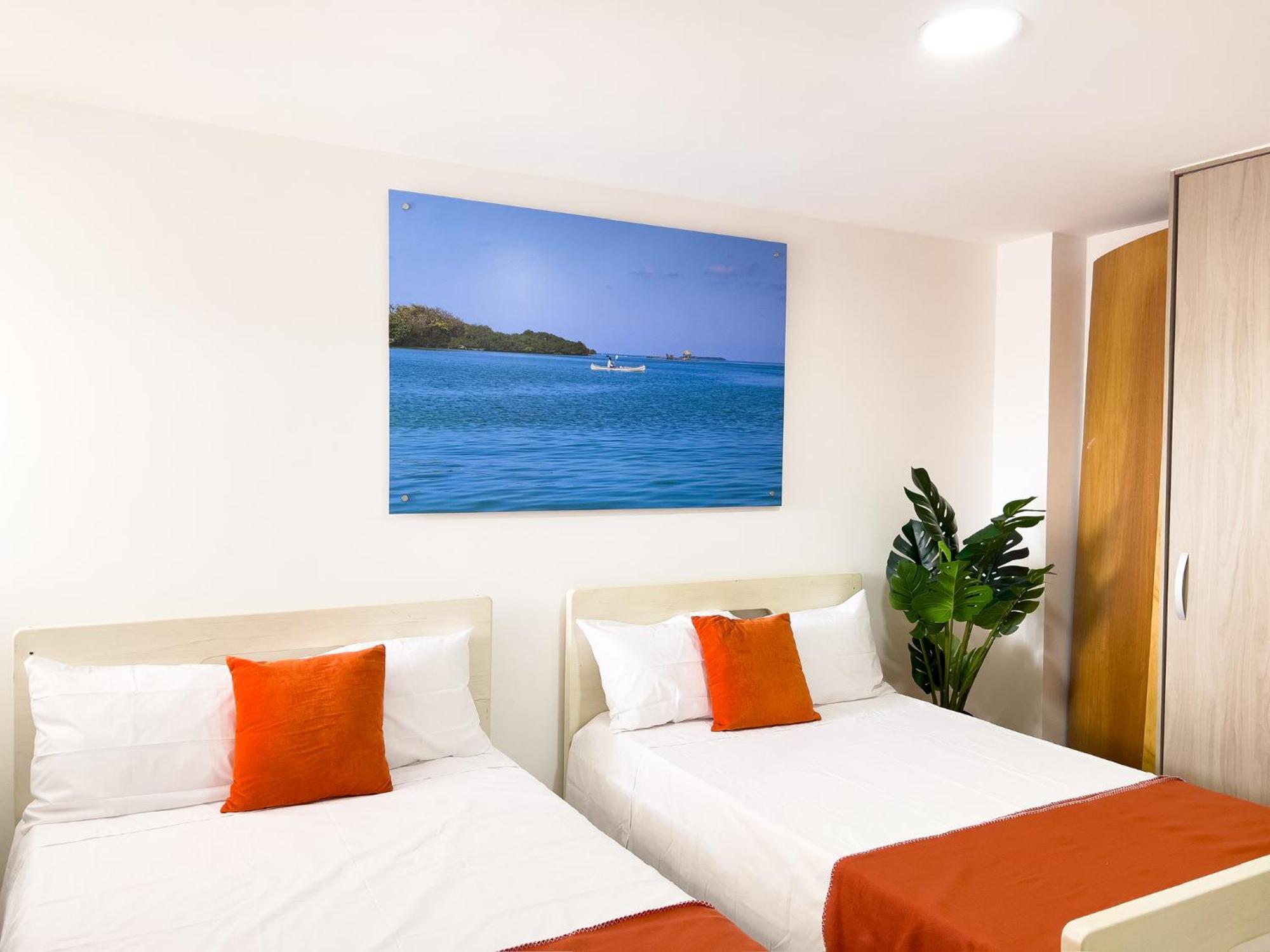 3 Cuartos 2 Balcones Apartamento